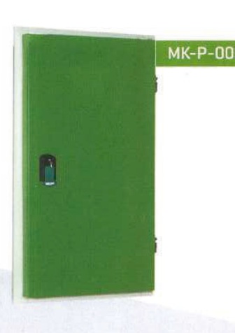 PVC kasalı menteşeli soğuk oda kapısı, MK-P-002