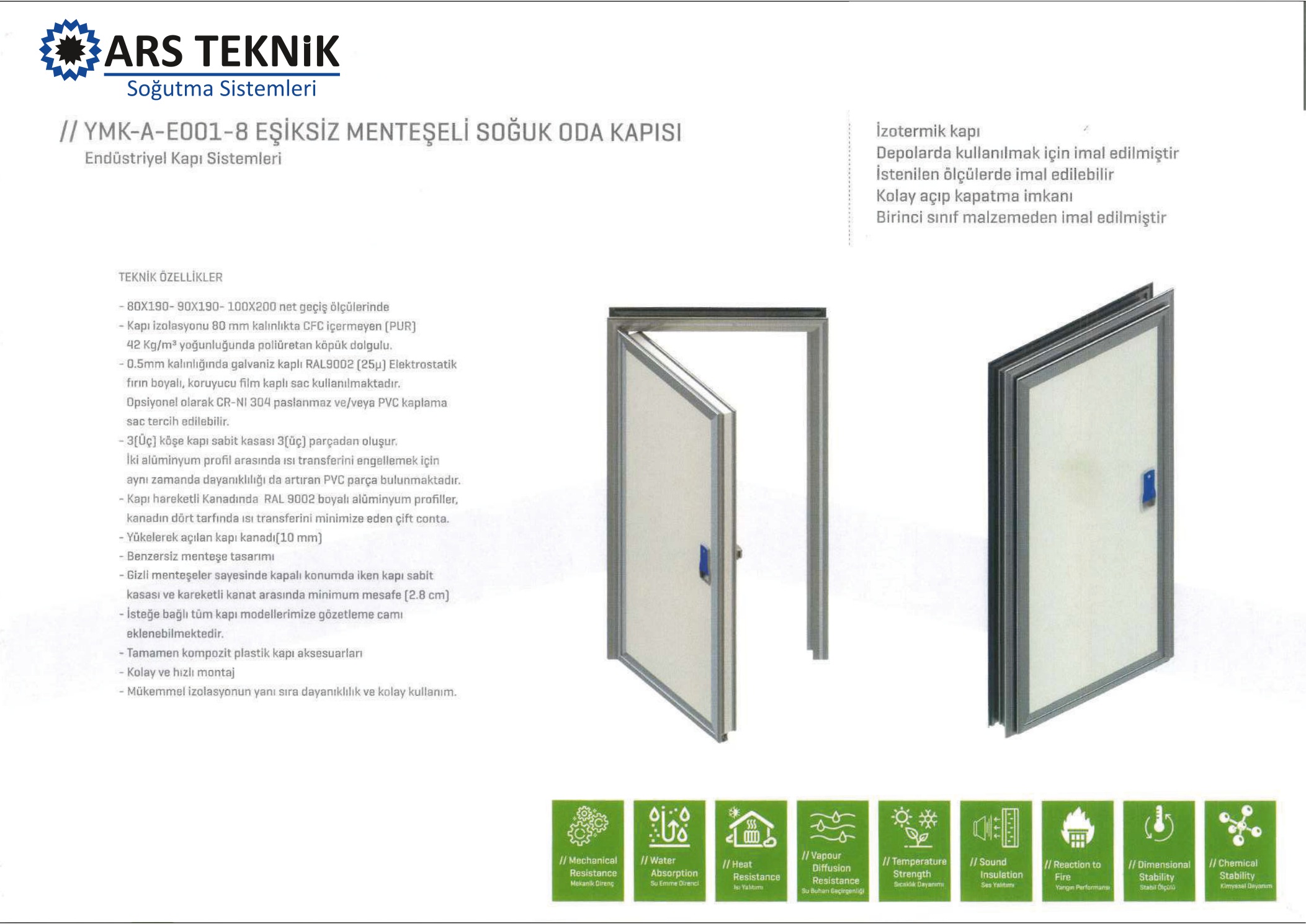 The same model is also printed in Turkish in the catalog.